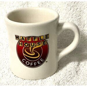 Waffle House Coffee Mug Tuxton Diner Style 8 Oz Ivory Ceramic Restaurant Ware Co